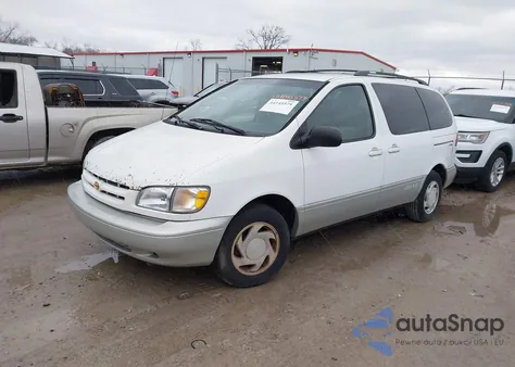 1998 Toyota Sienna Xle из США, поврежденный, VIN 4T3ZF13C0WU076226